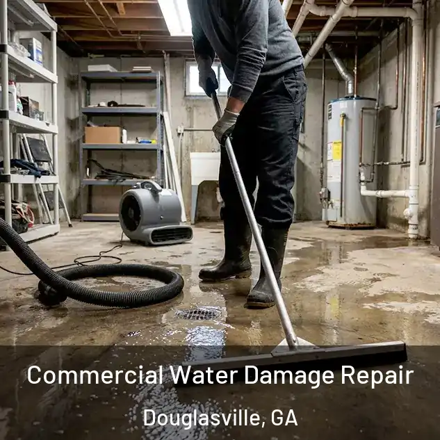  Commercial Water Damage Repair Douglasville, GA