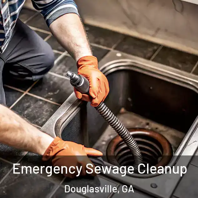  Emergency Sewage Cleanup Douglasville, GA