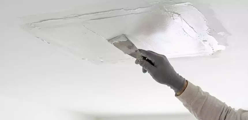 Ceiling Sagging Water Damage Repair Douglasville