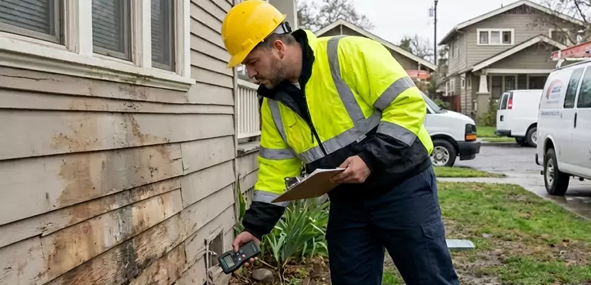 Water Damage Exterior Wall Douglasville