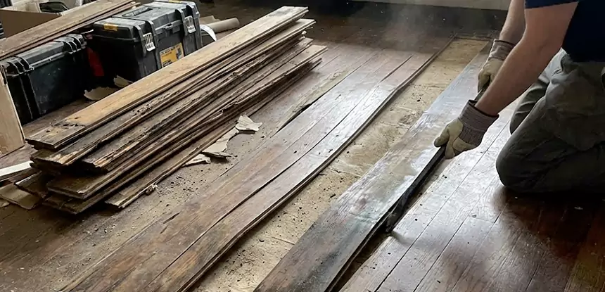 Wood Veneer Water Damage Repair Douglasville