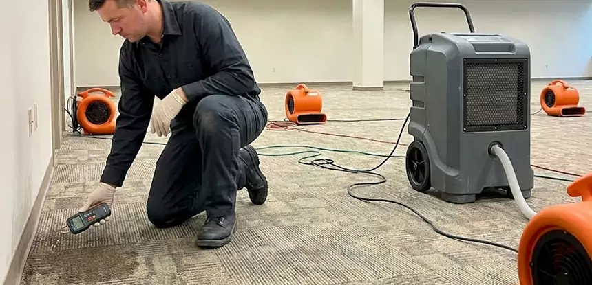 Drying Carpet Padding After Flood in Douglasville