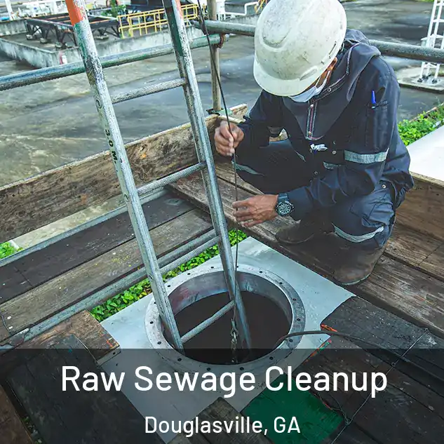  Raw Sewage Cleanup Douglasville, GA