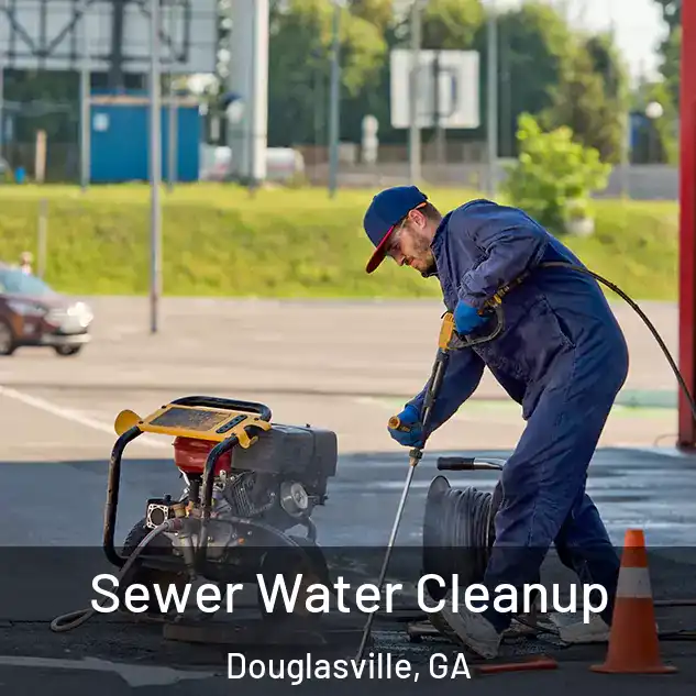  Sewer Water Cleanup Douglasville, GA